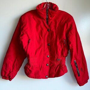 Vintage Y2K NILS Skiwear Insulated Winter Jacket Size 8